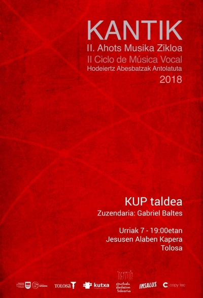 KANTIK II Ciclo de Música Vocal